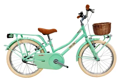 Obrázok produktu pre Dievčenské bicykle Dolce Vita by Canellini ROMA 20" 1V - svetlozelené s košíkom