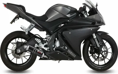 Immagine prodotto di Marmitta completa nera MIVV Gp per YAMAHA yzf r125 2014-2018