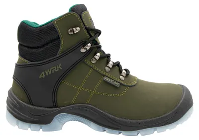 Produktbild von Sicherheitsschuhe - Arbeitsstiefel 41 - Stahlkappen - durchtrittsichere Schuhe - AVIOR S3 Olive