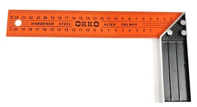Produktbild von Anschlagwinkel 250mm Zimmermannswinkel Schreinerwinkel Messwinkel 90° Winkel