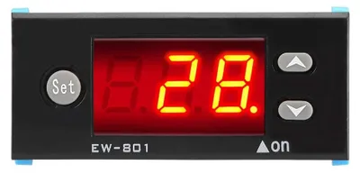 Digitaler Temperaturregler mit Sensor für Solaranlagen
