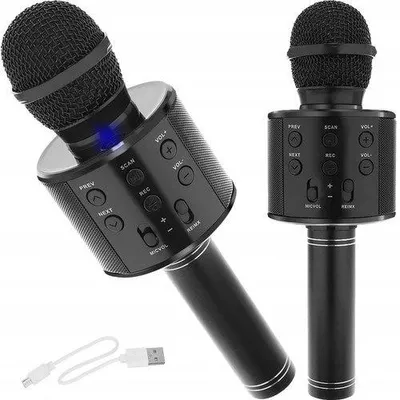 Produktbild von Izoxis Karaoke-Mikrofon Bluetooth mit Lautsprecher und Soundeffekten Zestaw