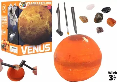 Produktbild von Lernspielzeug Planet Venus: Mineralien-Set mit Grabungswerkzeugen & Katalog