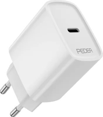 Produktbild von PEDEA USB-C Reiselader 20W Power Delivery, weiß