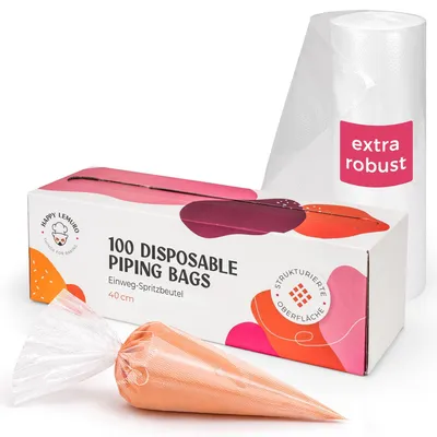 Obrázok produktu pre Jednorazové cukrárske vrecká, 100 kusov, 40 cm
