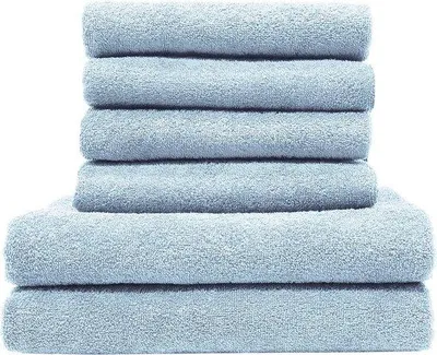 Zdjęcie produktu dla Zestaw ręczników Unyqoos® – 4 ręczniki 50x100 cm i 2 ręczniki pod prysznic 70x140 cm, 100% bawełna, 400 g/m², certyfikat Oeko-Tex Standard 100, z pętelką do zawieszania