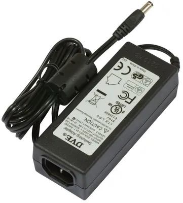Produktbild von Mikrotik 24HPOW, 110-240 V, 24 V, 1,6 A, Schwarz, -30 - 50 °C, AC