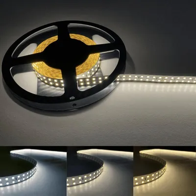Produktbild von LED-Band 5M 24V 2835 IP20 Zweireihig 240LED/m - Warmweiß 2300K - 3500K