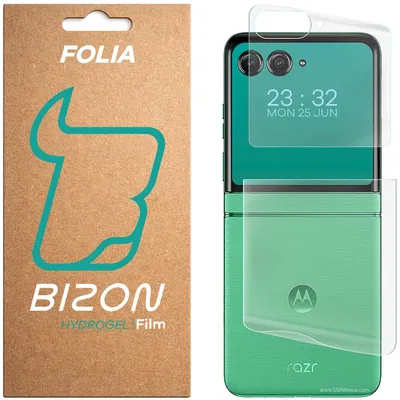 Produktbild von Hydrogel Folie für Rückseite Bizon Film Hydrogel Back für Motorola Razr 60, 1 Stück