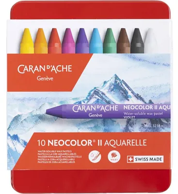Immagine prodotto di Caran d-Ache NEOCOLOR II 10 cera pastello blu duro