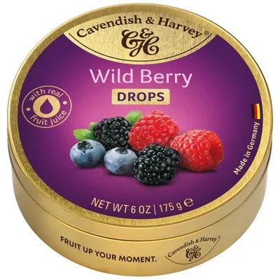 Zdjęcie produktu dla Cavendish & Harvey Wild Berry Drops 175g