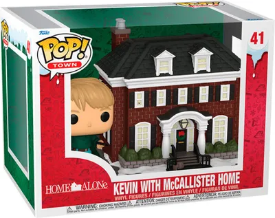 Image de Figurine Funko POP Town Home Alone 41 Kevin with McCallister Home