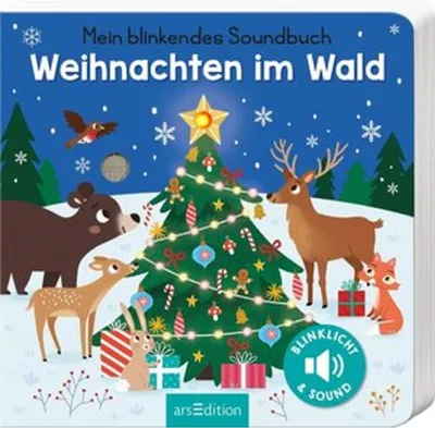 Obrázok produktu pre Mein blinkendes Soundbuch - Weihnachten im Wald