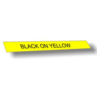 Produktbild von Brother Gloss Laminated Labelling Tape - 9mm, Black on Yellow, TZ, China, 172 mm, 108 mm, 335 mm, 422 g