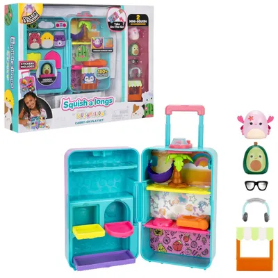 Immagine prodotto di Squish-a-longs, Playset da trasporto, walizka z figurkami