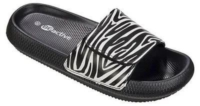 Obrázek produktu pro Beco dámské skluzavky Zebra Vibes | Černá/bílá - 38
