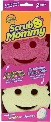 Zdjęcie produktu dla Scrub Daddy Scrub Mommy, gąbka do czyszczenia, gąbka do mycia garnków, gąbka kuchenna, środek czyszczący