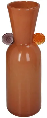 Immagine prodotto di Collezione HD, vaso in vetro effetto terracotta, 15,5x13x39 cm