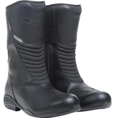 Image de Bottes de moto imperméables TCX Aura Plus pour femme, noires, taille 39