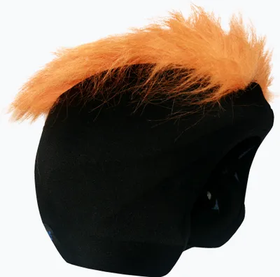 Obrázok produktu pre COOLCASC Furry Orange Helm Overlay schwarz S067