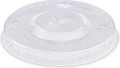 Produktbild von 1000x Deckel mit Kreuzschlitz für Pappbecher mit Ø 80mm aus rPET