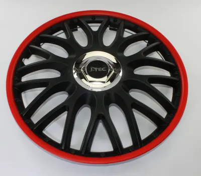 Produktbild von SET Radkappen Radzierblenden 4er Satz 14 ORDEN RED-BLACK
