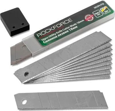 Immagine prodotto di ROCKFORCE Set di 10 lame SOSTITUIBILI SET COMPLETO 10 pezzi 18 mm