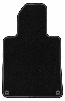 Image de Tapis conducteur en moquette pour Peugeot 508 I 2010-2018 (berline/break/SW) – 1 pièce, noir, sur mesure – Wielganizator BASIC – version W0497
