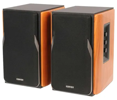 Produktbild von Edifier R1380DB-BR, Verkabelt & Kabellos, 42 W, 55 - 20000 Hz, Schwarz, Braun