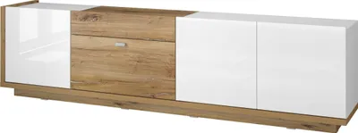Produktbild von Furniture24 Fernsehschrank Lars 40 Lowboard 220 Cm Unterschrank Mit 3 Türen 1 Schublade
