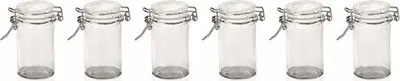 Produktbild von Petit Bügelverschlussglas rund 75 ml 6 Stück Dessertglas Gewürzglas Bügelglas