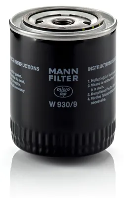 Produktbild von Ölfilter MANN-FILTER W 930/9 Anschraubfilter passend für MERCEDES-BENZ Henschel 2-t
