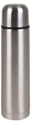 Produktbild von Edelstahl Isolierflasche mit Trinkbecher 0,5L Thermoflasche Thermokanne Becher