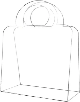 Produktbild von Famanu Geschenkbeutel Transparent - Aufbewahrungsboxen für Handtaschen - Größe S