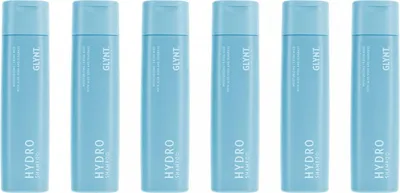 Produktbild von GLYNT Hydro 6 x 250 ml Shampoo Feuchtigkeitsspendend Set