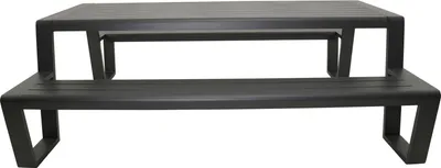 Produktbild von Lesli Living Picknick-Set Estilo 220x183cm Anthrazit