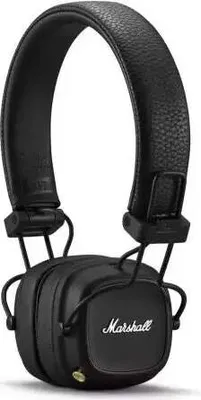 Produktbild von MARSHALL Major IV - Drahtloses Bluetooth-Headset - 80 Stunden Akkulaufzeit - Weiche Ohrpolster - Drahtlose Ladeoption - Schwarz