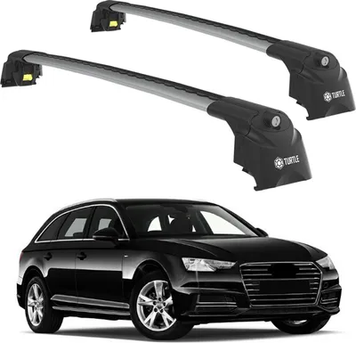 Obrázek produktu pro TURTLE STŘEŠNÍ NOSIČ AIR-2 , Silver AUDI A4 AVANT (B9) 2016 - 2024 (ESTATE)