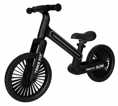 Obrázok produktu pre Bežecký trojkolka Trike Fix Glow LED, čierna