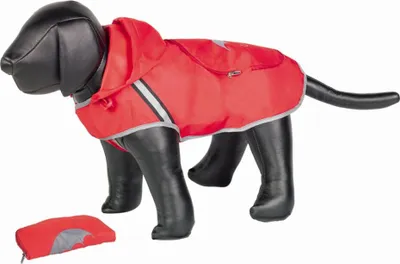Produktbild von Nobby 68441, Hund, Regenjacke, Rot, Stoff, Einfarbig, Handwäsche