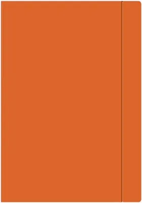 Produktbild von Interdruk Eckspannmappe A4 Orange mit Gummizug für Dokumente