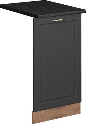 Image de Façade de lave-vaisselle Vicco Fame-Line Anthracite-or 45cm , PT Anthracite, Model 55247