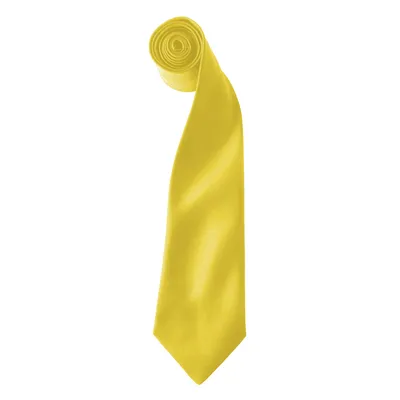 Immagine prodotto di Cravatta in raso Premier da uomo (2 pezzi/confezione) RW6940 (taglia unica) (giallo girasole)