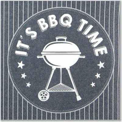 Produktbild von 20 Servietten BBQ Time 33x33cm