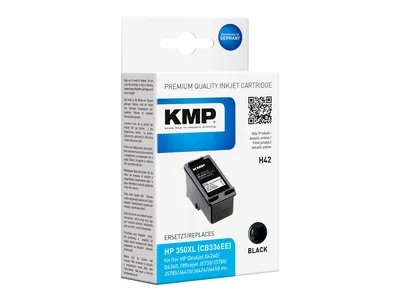 Image de KMP Patrone HP CB336EE Nr.350XL black 1000 S. H42 refilled