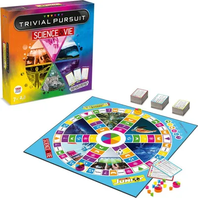 Zdjęcie produktu dla TRIVIAL PURSUIT SCIENCE & LIFE - Gra planszowa