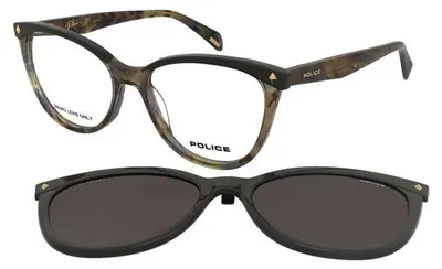 Produktbild von Police UPLT98E Marrone c/striature viola 54/17/140 Damen Brillen