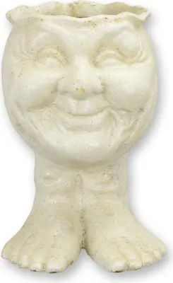Produktbild von Ein Pflanzkübel aus Gusseisen Replikat Retro Design Dekoration