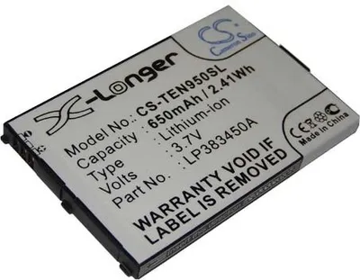 Produktbild von vhbw Akku kompatibel mit Telefunken Eurofon T95 Handy Smartphone Telefon (650 mAh, 3,7 V, Li-Ion)