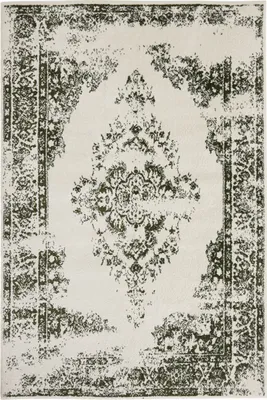 Image de Tapis Interiyou Sintra Crème/Vert 80 x 150 cm